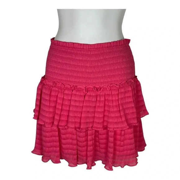 DO+BE Smocked mini ruffle skort medium NWT Medium - Picture 1 of 6